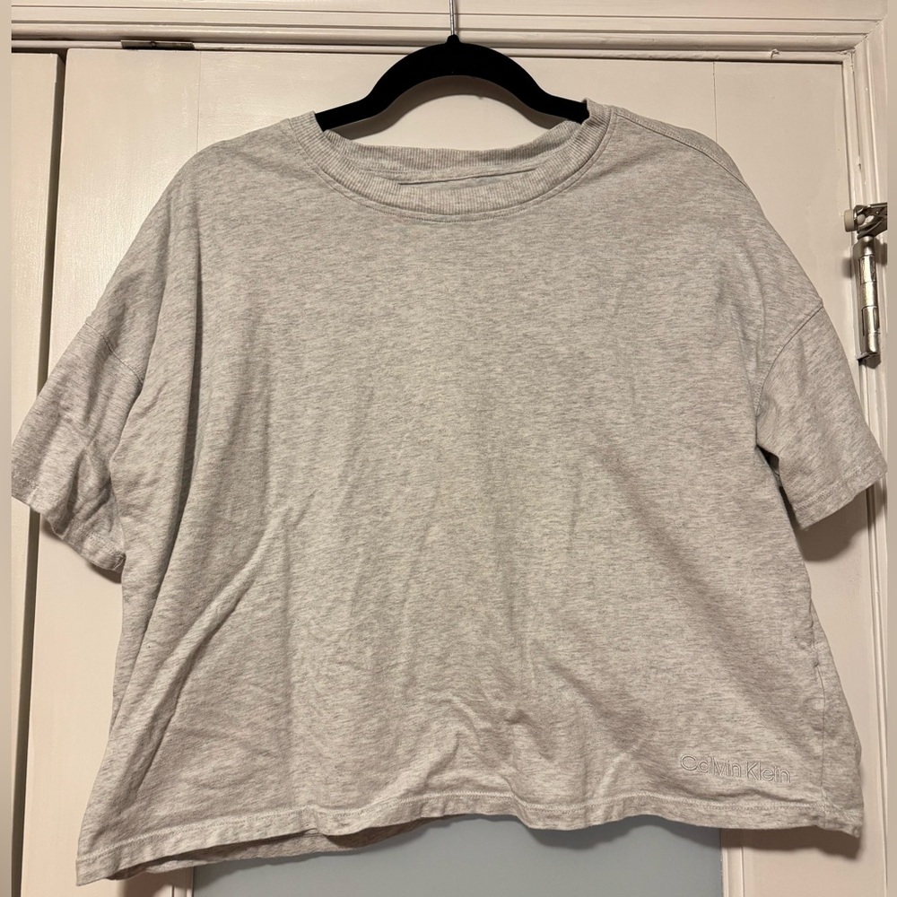 Calvin Klein Performance Gray Short Sleeve Tee